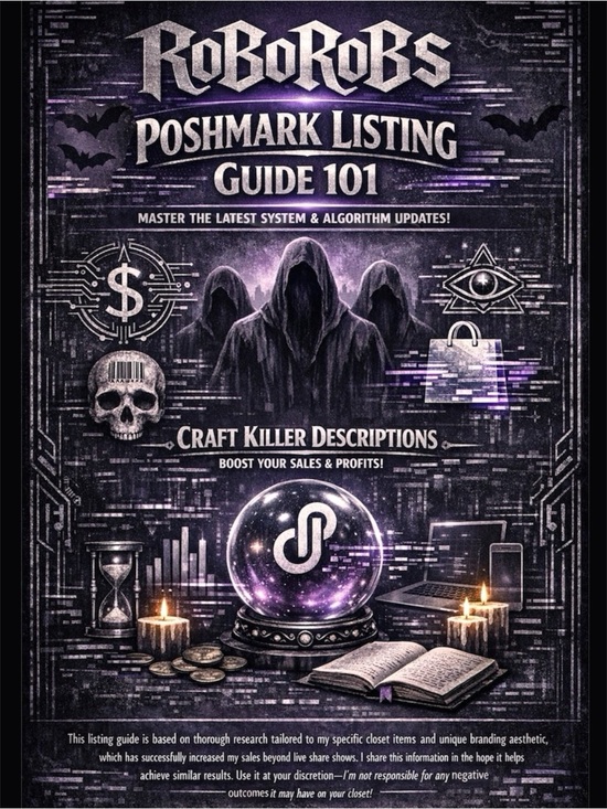 RoBoRoB Other - RoBoRoB’s Poshmark Listing 101 | FREE Seller Fill-In-Blank Description Guide